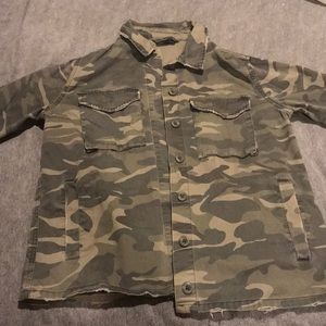 Top Shop Camo jacket